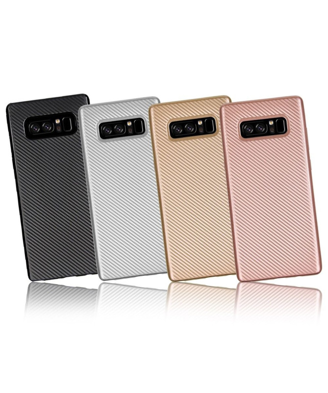 Samsung Galaxy S10 - Coque revêtement fibre de carbone