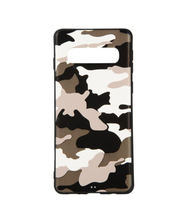 Samsung Galaxy S10 - Coque gel camouflage militaire