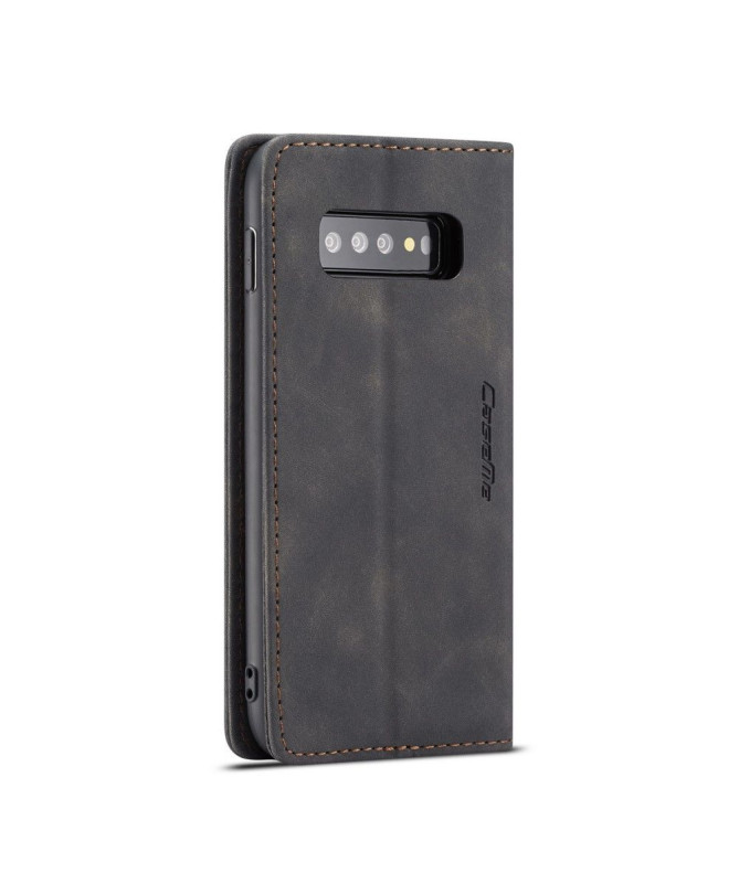 Samsung Galaxy S10 - Etui imitation cuir premium