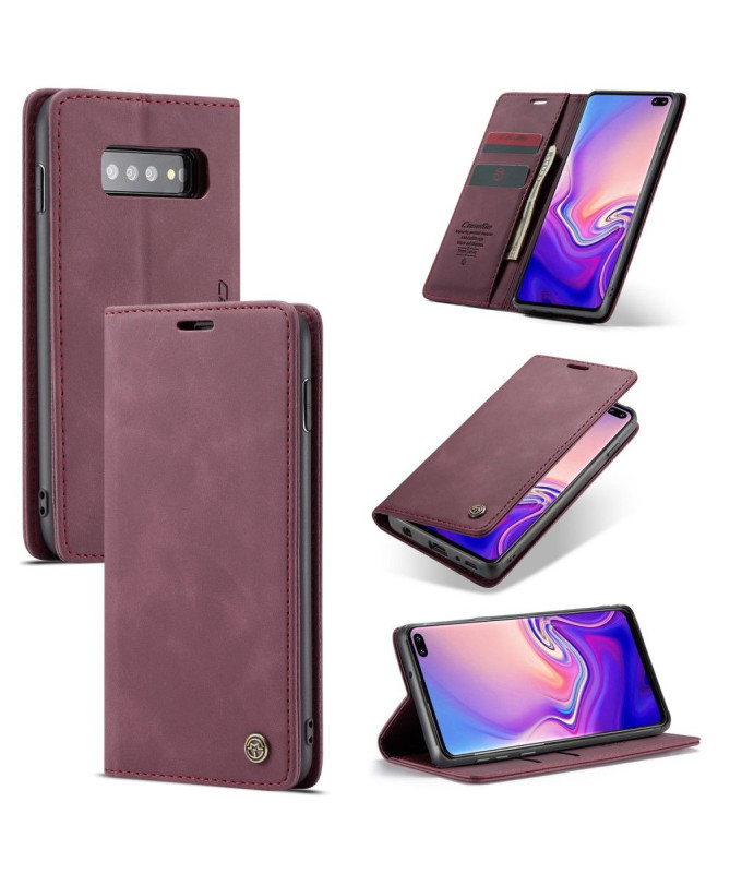 Samsung Galaxy S10 - Etui imitation cuir premium