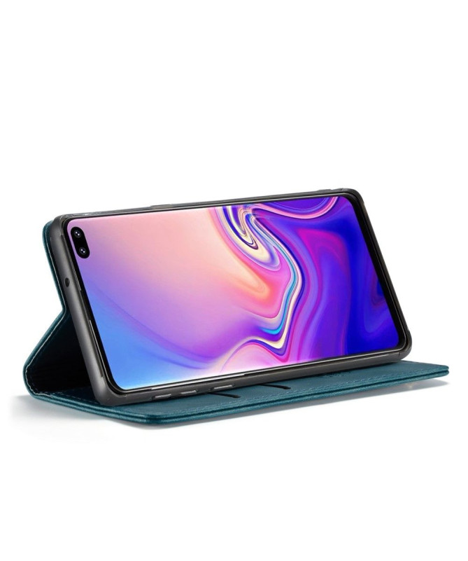 Samsung Galaxy S10 - Etui imitation cuir premium