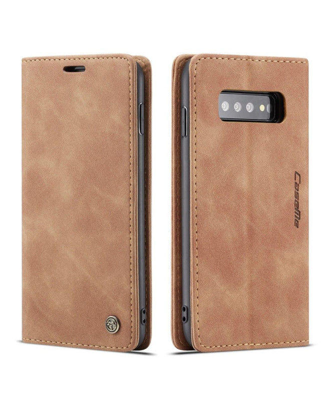 Samsung Galaxy S10 - Etui imitation cuir premium