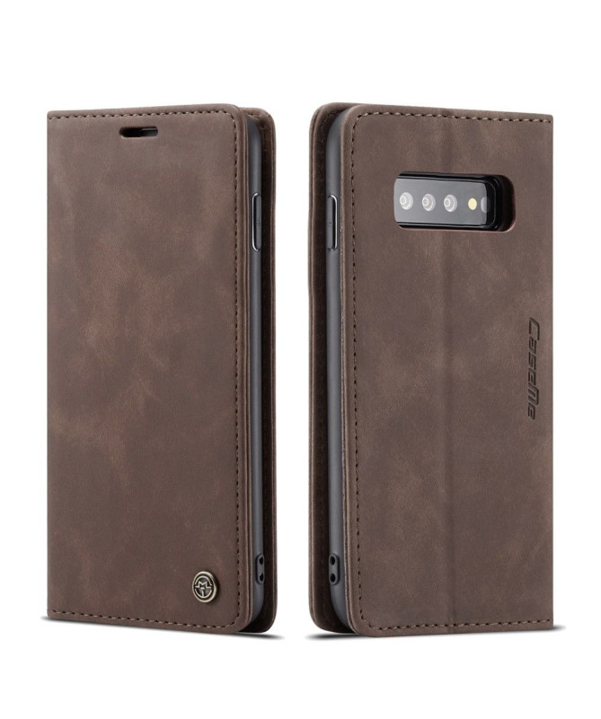 Samsung Galaxy S10 - Etui imitation cuir premium