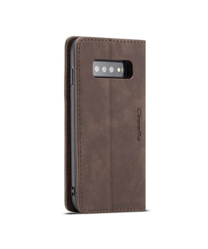 Samsung Galaxy S10 - Etui imitation cuir premium