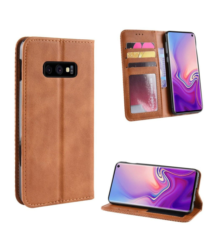 Samsung Galaxy S10e - Étui style cuir Le Cirénius