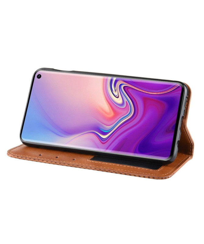 Samsung Galaxy S10e - Étui style cuir Le Cirénius