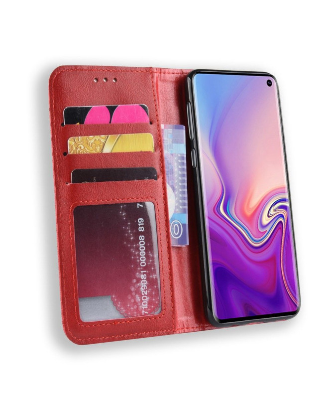 Samsung Galaxy S10e - Étui style cuir Le Cirénius