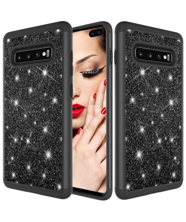 Samsung Galaxy S10 Plus - Coque paillettes La Delphine antichoc