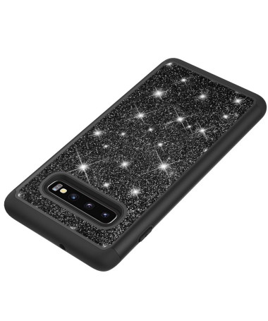 Samsung Galaxy S10 Plus - Coque paillettes La Delphine antichoc