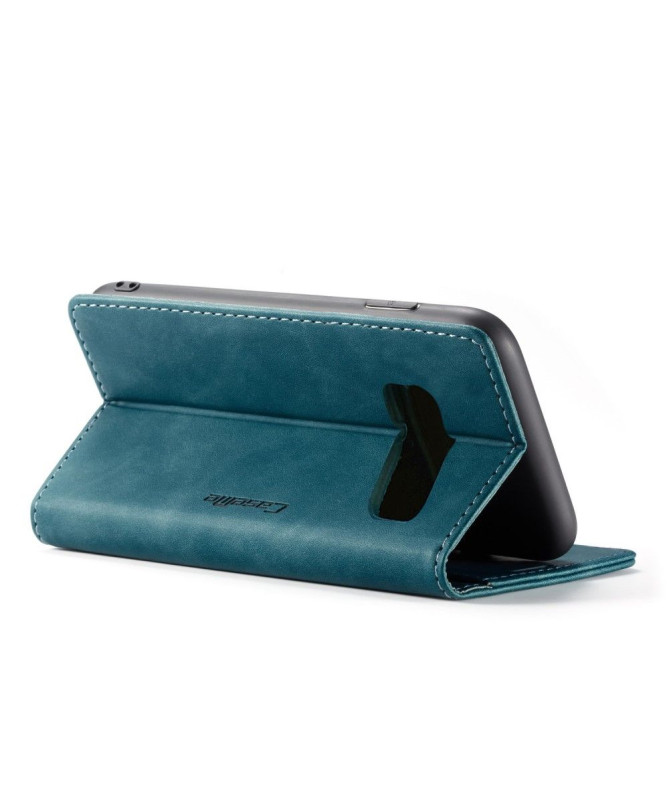 Samsung Galaxy S10 Plus - Etui imitation cuir premium