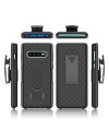 Samsung Galaxy S10 - Coque intégrale avec clip ceinture