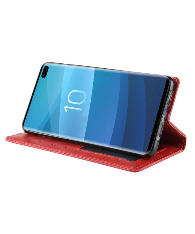 Samsung Galaxy S10 Plus - Étui style cuir Le Cirénius