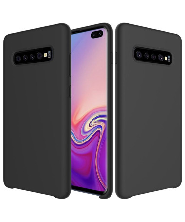 Samsung Galaxy S10 Plus - Coque silicone liquide