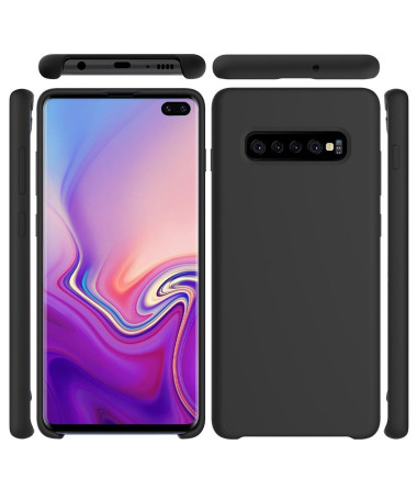 Samsung Galaxy S10 Plus - Coque silicone liquide