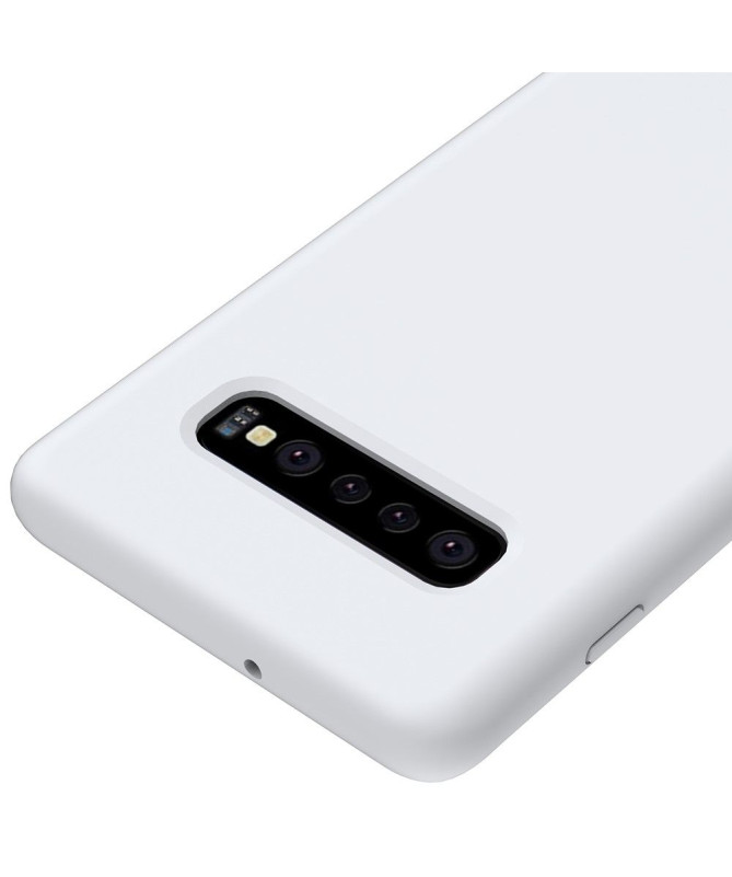 Samsung Galaxy S10 Plus - Coque silicone liquide