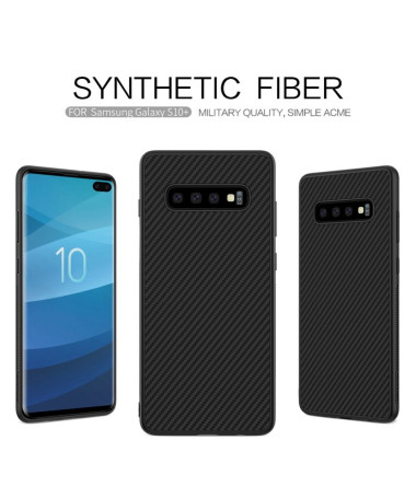 Samsung Galaxy S10 Plus - Coque fibre synthétique