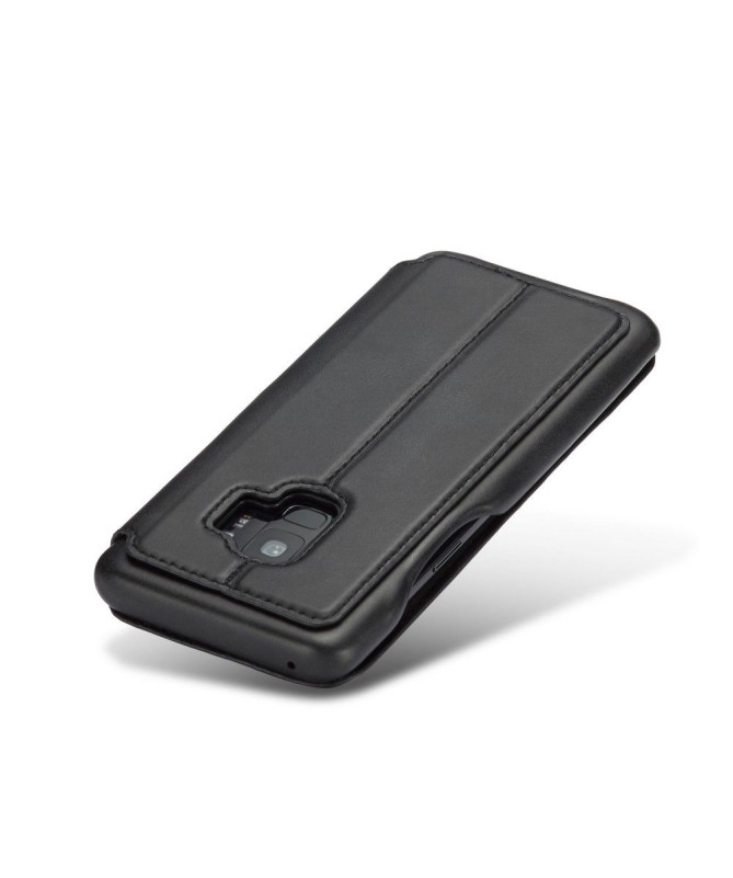 Samsung Galaxy S9 - Coque avec rabat simili cuir