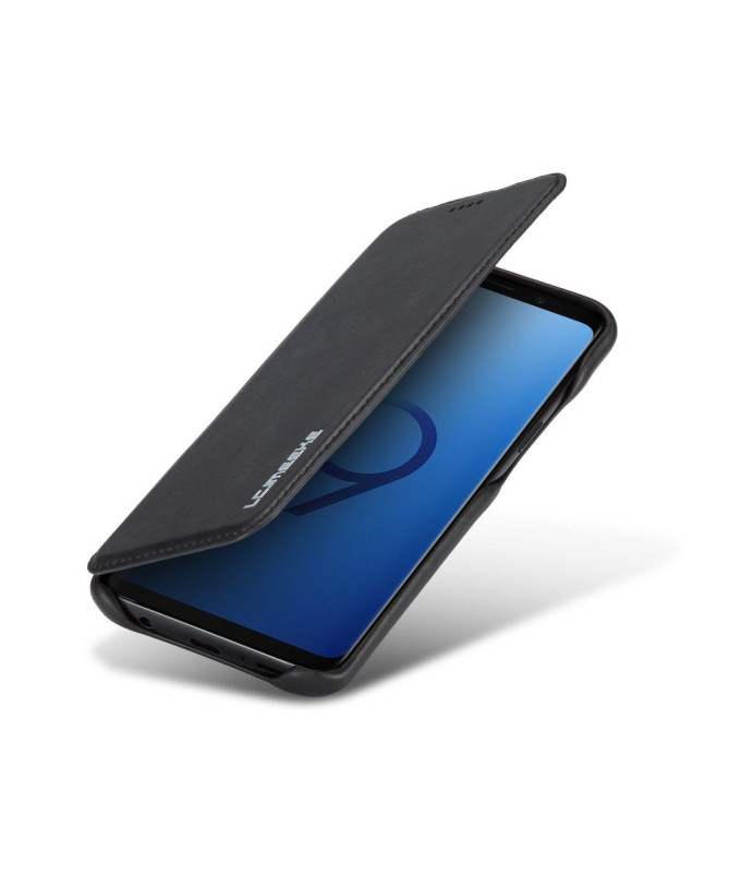 Samsung Galaxy S9 - Coque avec rabat simili cuir