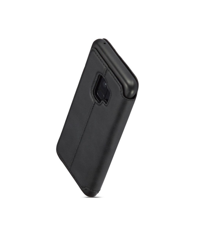 Samsung Galaxy S9 - Coque avec rabat simili cuir