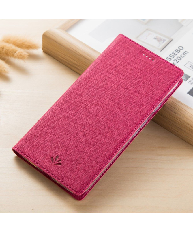 Samsung Galaxy S10 - Etui texturé croisillons support