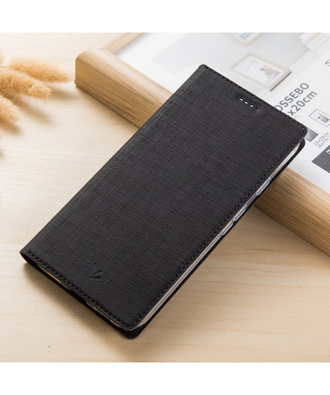 Samsung Galaxy S10 - Etui texturé croisillons support