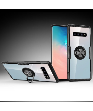 Samsung Galaxy S10 Plus - Coque transparente finger