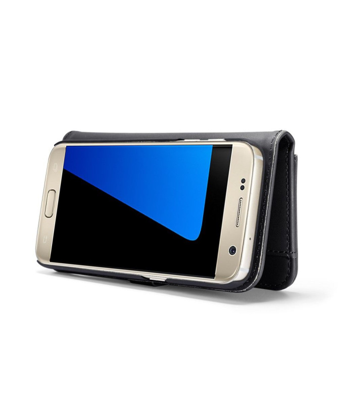 Samsung Galaxy S7 - Housse cuir 2-en-1 avec coque amovible