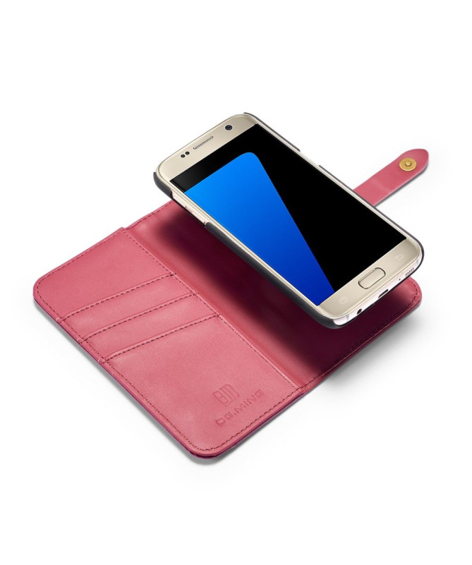 Samsung Galaxy S7 - Housse cuir 2-en-1 avec coque amovible