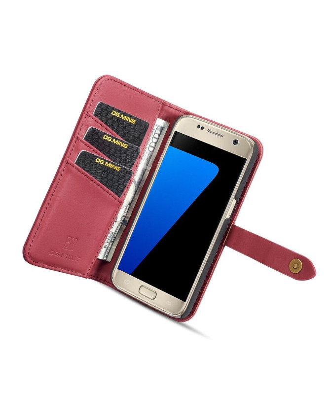 Samsung Galaxy S7 - Housse cuir 2-en-1 avec coque amovible