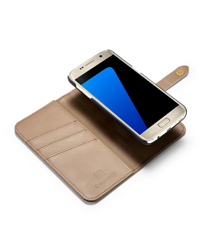 Samsung Galaxy S7 - Housse cuir 2-en-1 avec coque amovible