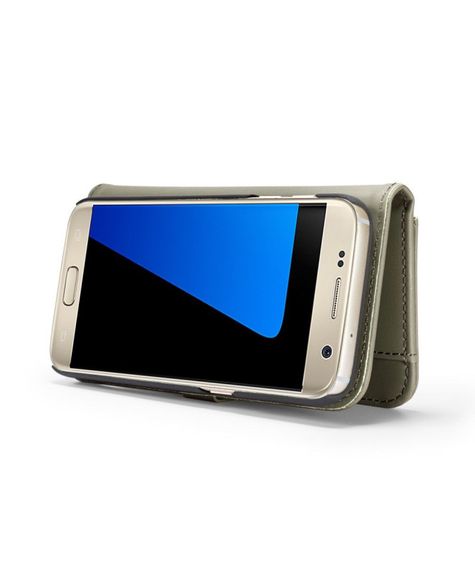 Samsung Galaxy S7 - Housse cuir 2-en-1 avec coque amovible