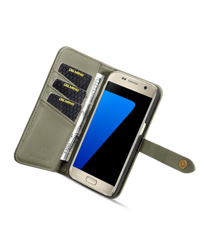 Samsung Galaxy S7 - Housse cuir 2-en-1 avec coque amovible