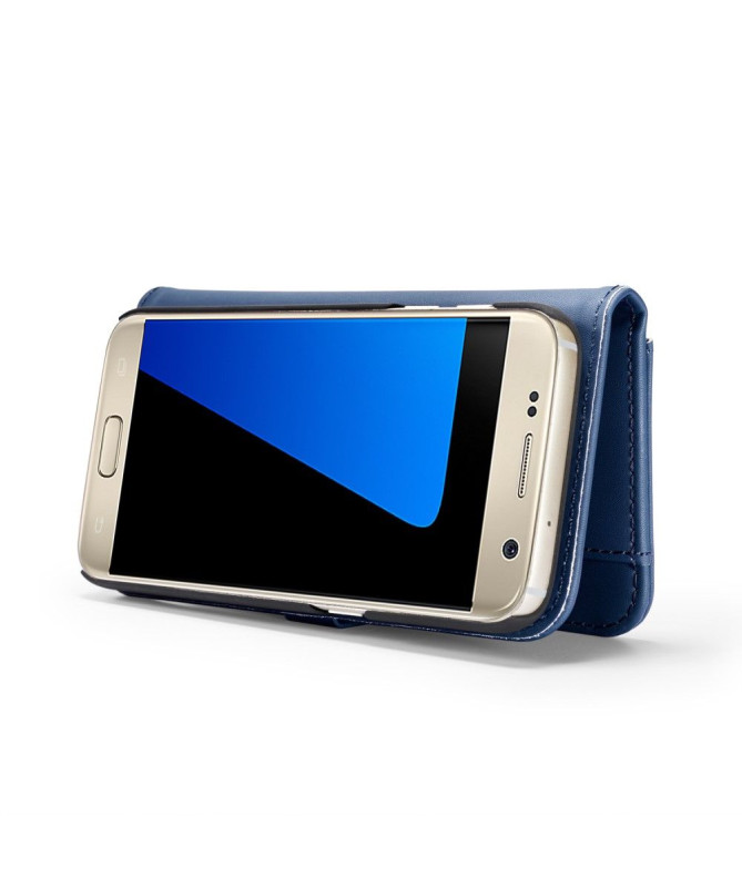 Samsung Galaxy S7 - Housse cuir 2-en-1 avec coque amovible
