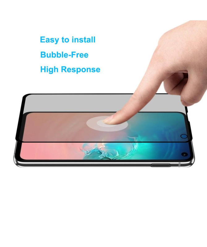 Samsung Galaxy S10e - Verre trempé et filtre de confidentialité
