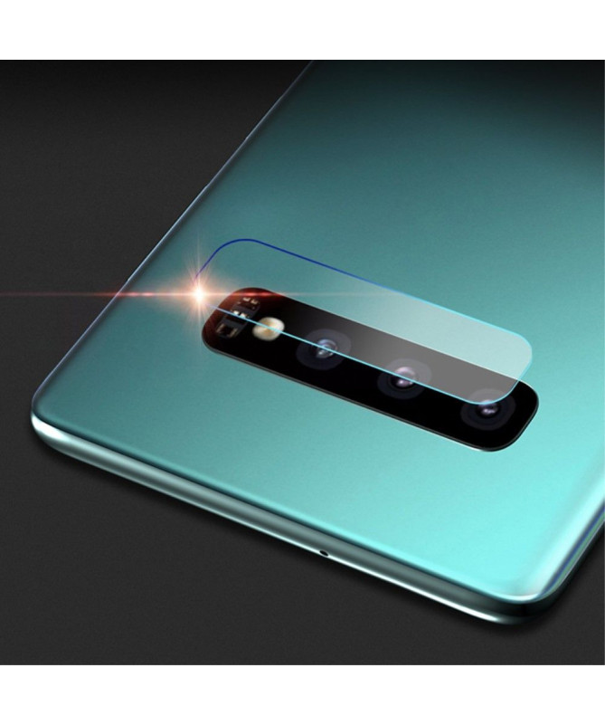Samsung Galaxy S10 - 2 films en verre trempé pour objectif camera arrière
