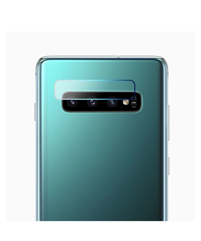 Samsung Galaxy S10 - 2 films en verre trempé pour objectif camera arrière