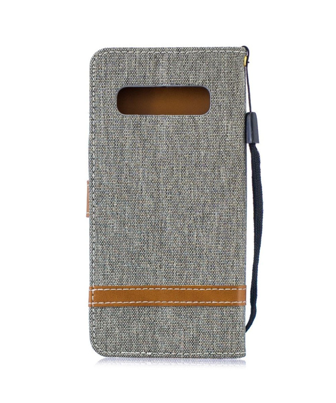 Samsung Galaxy S10 - Housse revêtement tissu