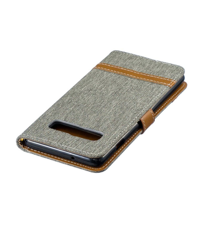 Samsung Galaxy S10 - Housse revêtement tissu