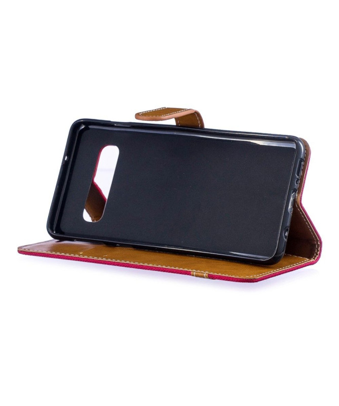 Samsung Galaxy S10 - Housse revêtement tissu