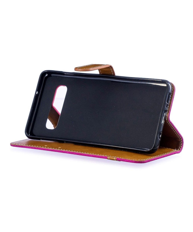 Samsung Galaxy S10 - Housse revêtement tissu