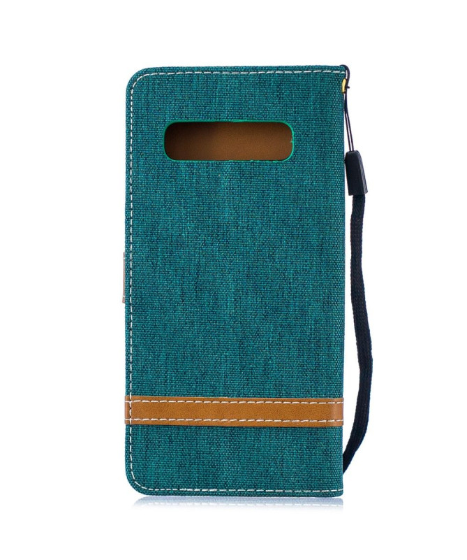 Samsung Galaxy S10 - Housse revêtement tissu