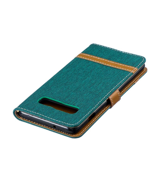 Samsung Galaxy S10 - Housse revêtement tissu