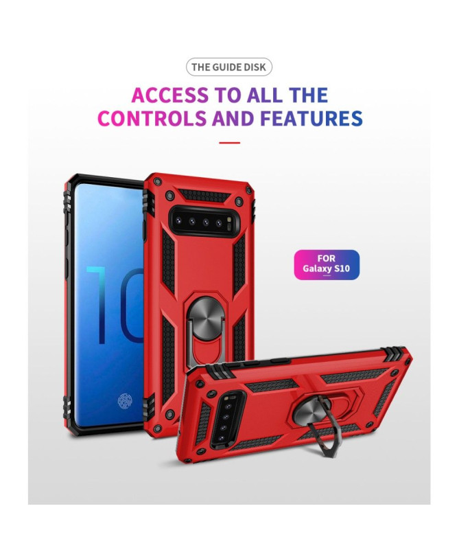 Artémise - Coque Samsung Galaxy S10 avec support intégré