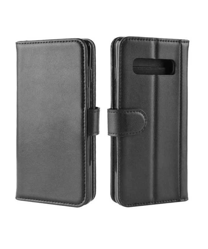 Samsung Galaxy S10 - Housse Cuir Premium
