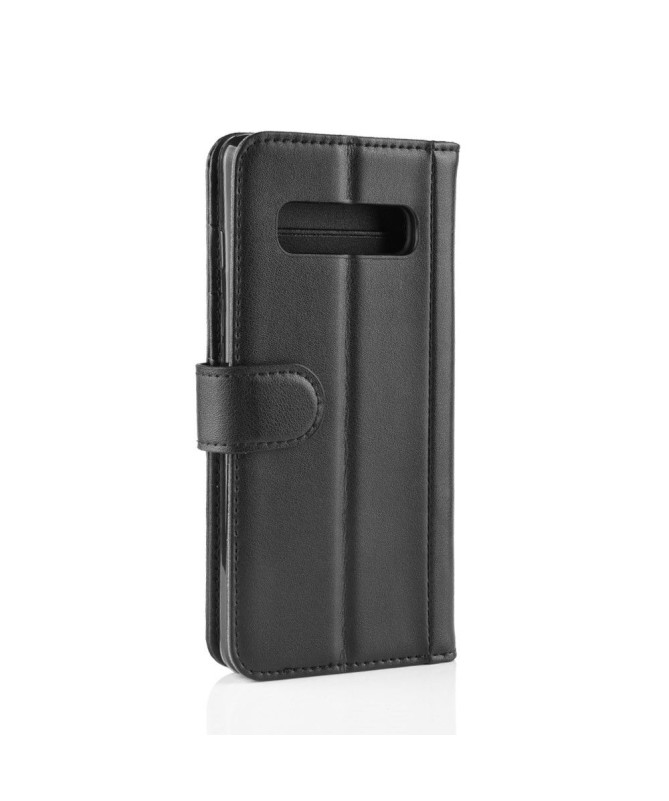 Samsung Galaxy S10 - Housse Cuir Premium