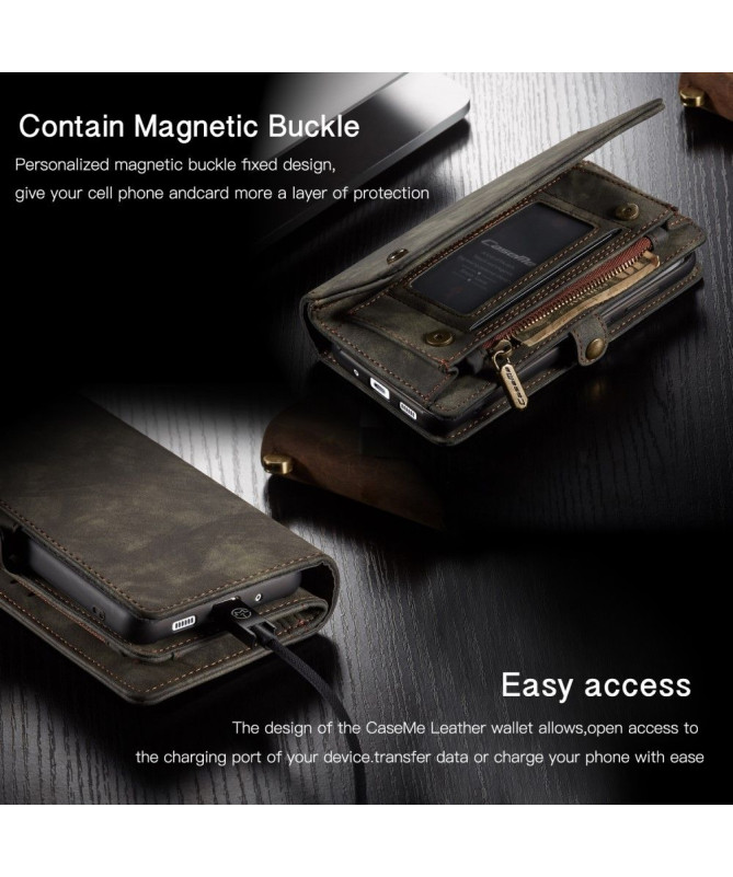 CASEME - Housse Samsung Galaxy S20 avec coque magnétique