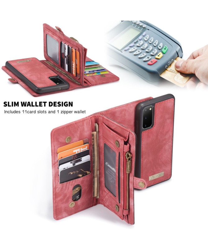 CASEME - Housse Samsung Galaxy S20 avec coque magnétique