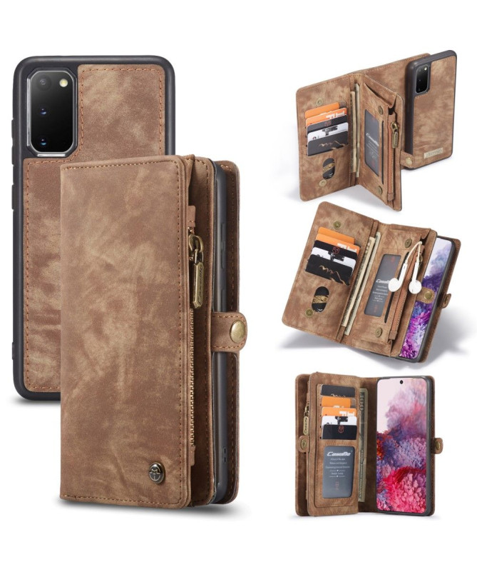 CASEME - Housse Samsung Galaxy S20 avec coque magnétique