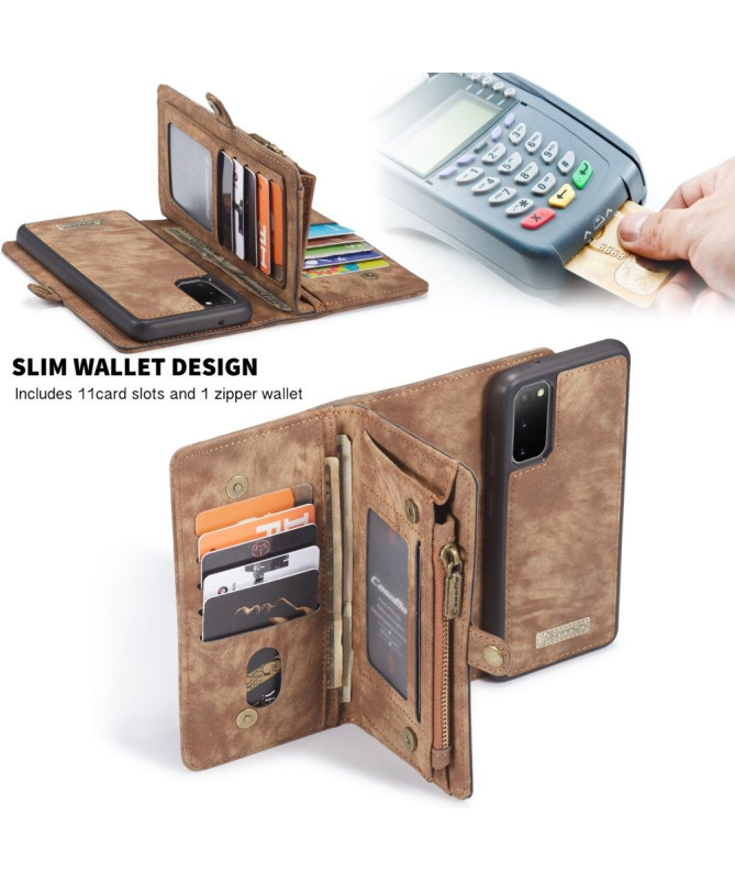 CASEME - Housse Samsung Galaxy S20 avec coque magnétique