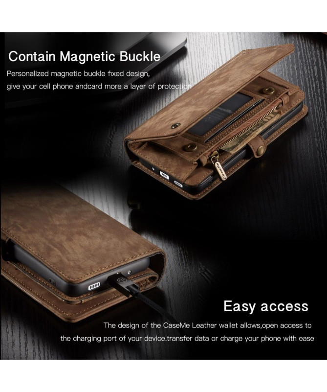 CASEME - Housse Samsung Galaxy S20 avec coque magnétique